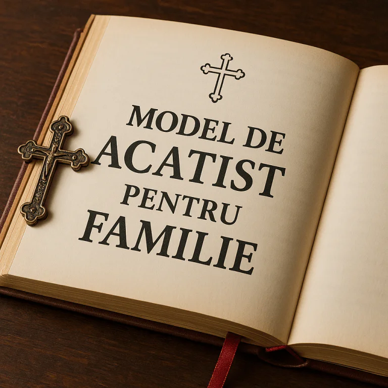 Un Model de Acatist pentru Familie
