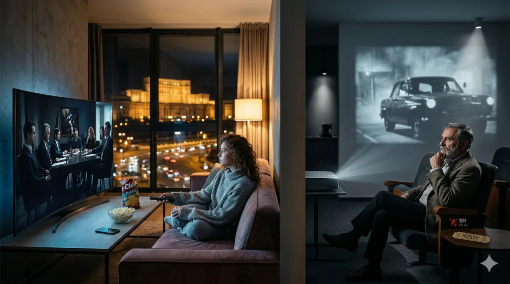 Cum au schimbat serialele moderne modul în care ne uităm la filme – era „binge-watching” vs. cinema
