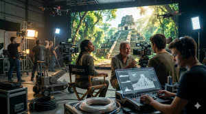 Revoluția AI în cinematografie 2026: scenarii generate, actori sintetici și efecte speciale democratizate