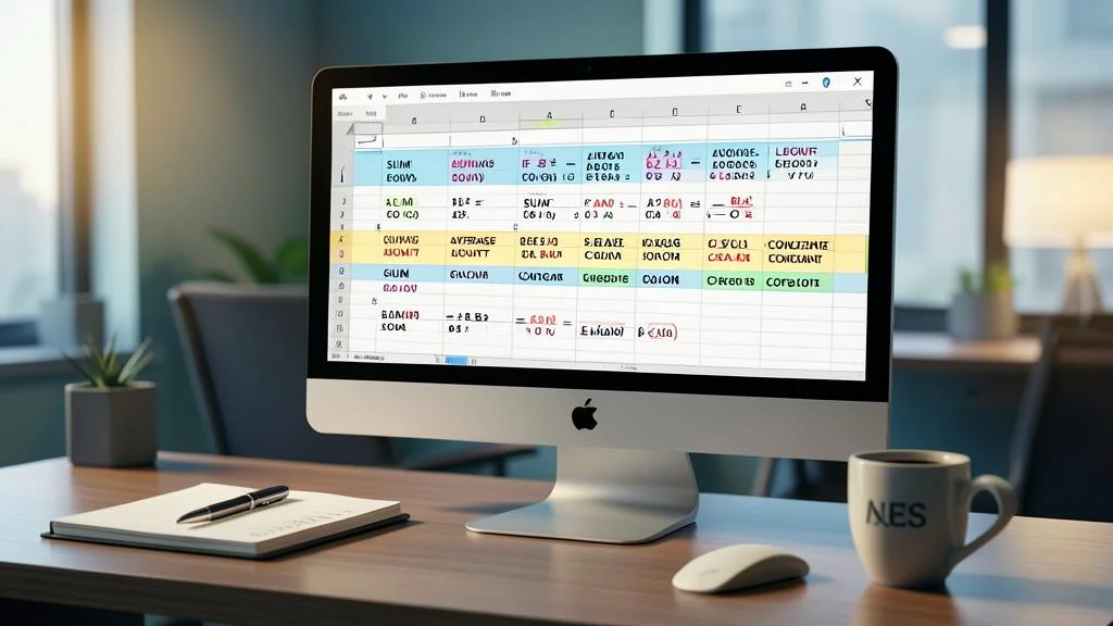 care sunt formulele din excel